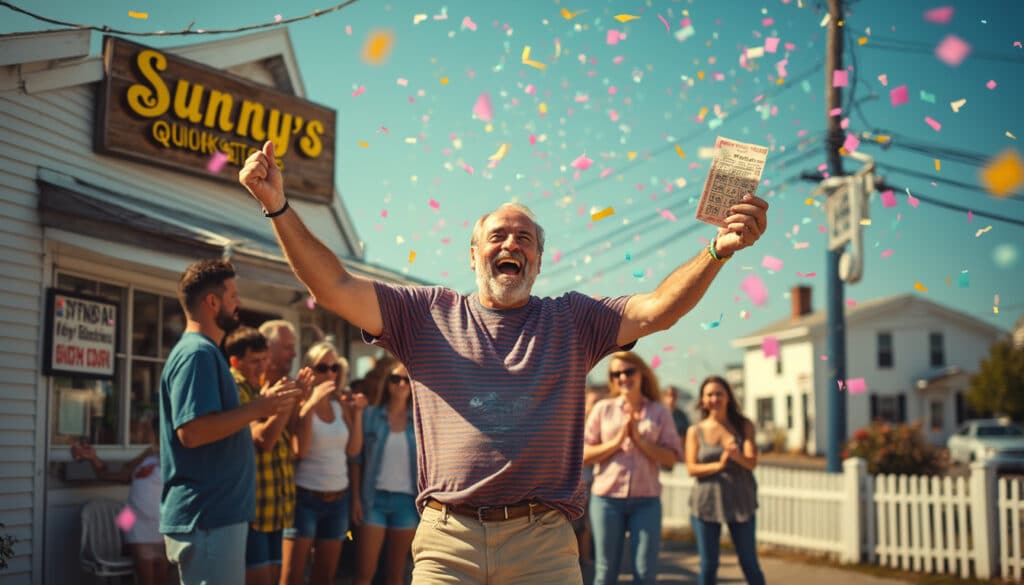 discover how a man's unexpected sweet detour turned into an incredible $2 million lottery win in massachusetts, showcasing the power of chance and delightful surprises.
