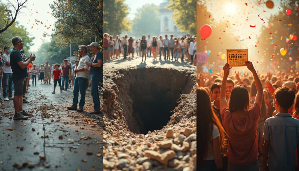 stay informed with today's audio update covering a minor earthquake that shook the region, the emergence of a newly formed sinkhole, and the exciting news of a lucky winner hitting the big pick 6 lottery jackpot.