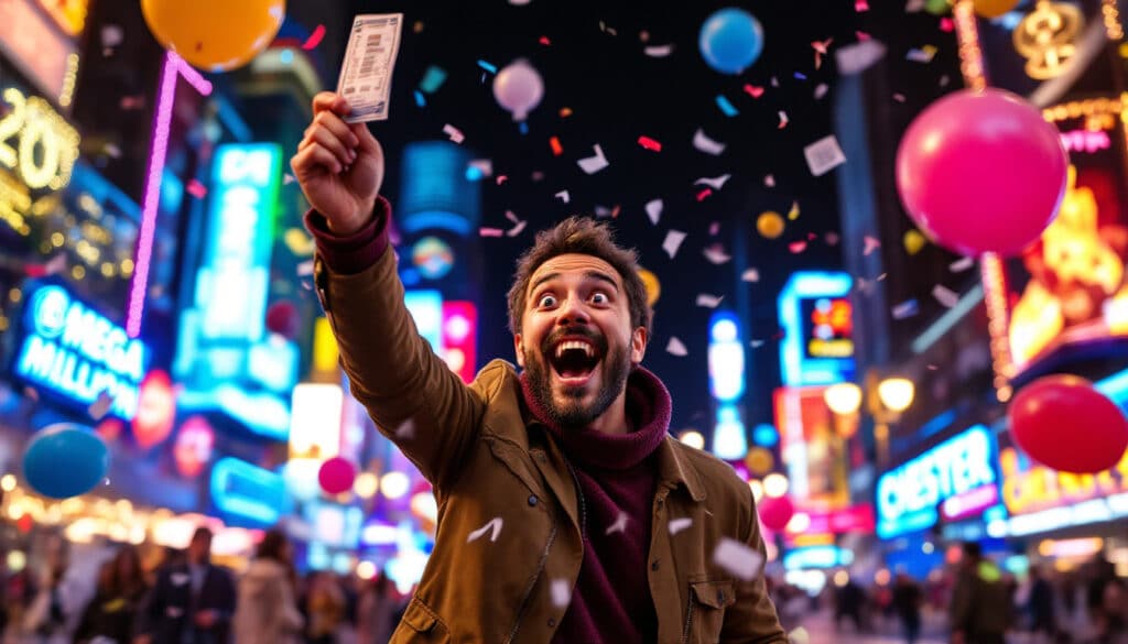 a lucky chester ticket holder hits the jackpot with a staggering $2 million win in the mega millions lottery, turning their dreams into reality.