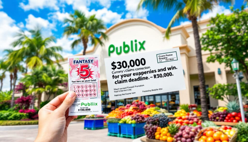 a winning fantasy 5 ticket worth nearly $30,000 was sold at a lucky publix in florida, but the deadline to claim the prize is fast approaching! find out the details and don't miss your chance to check your ticket.